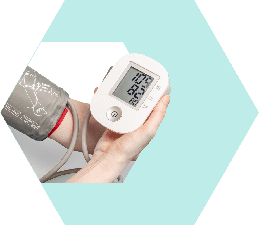 Digital blood pressure monitor with arm blood pressure measurement