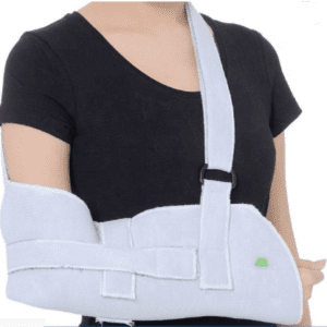 An orthopedic medical arm sling