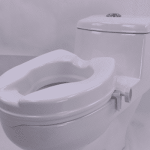 A safety toilet seat raiser
