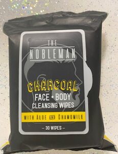 The nobleman Facial Wipes Charcoal.